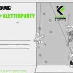 Einladung Kindergeburtstag Klettern Vorlage Bewundernswert Einladung Klettern Ausdrucken Einladung Klettern Selber