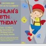 Einladung Kindergeburtstag Klettern Vorlage Hübsch Einladung Kindergeburtstag Klettern Vorlage