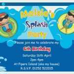 Einladung Kindergeburtstag Schwimmbad Vorlagen Kostenlos Süß Einladung Kindergeburtstag Schwimmbad Kostenlos