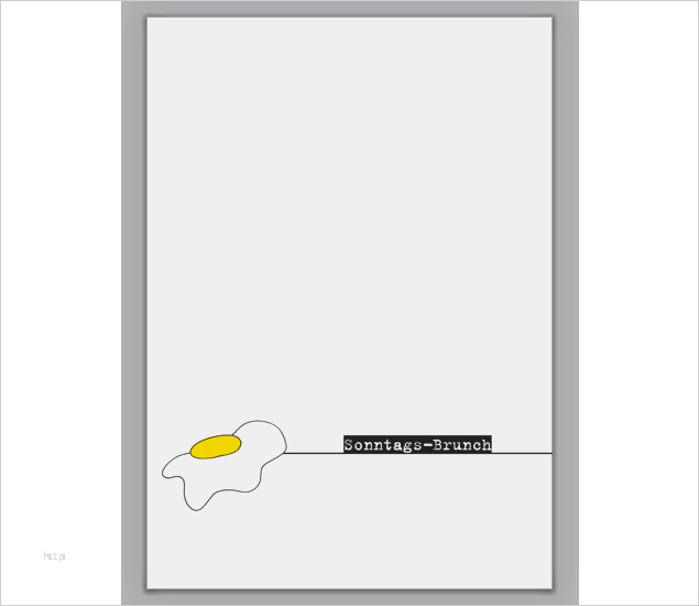 Einladung Klappkarte Vorlage Erstaunlich Klappkarte Einladung Zum sonntags Brunch Grusskarten