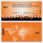 Einladung Konzertkarte Vorlage Einzigartig Einladungskarten Als Eintrittskarte Festivalticket Bestellen