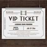 Einladung Konzertkarte Vorlage Einzigartig Kostenloses Kintoticket Zum Ausdrucken