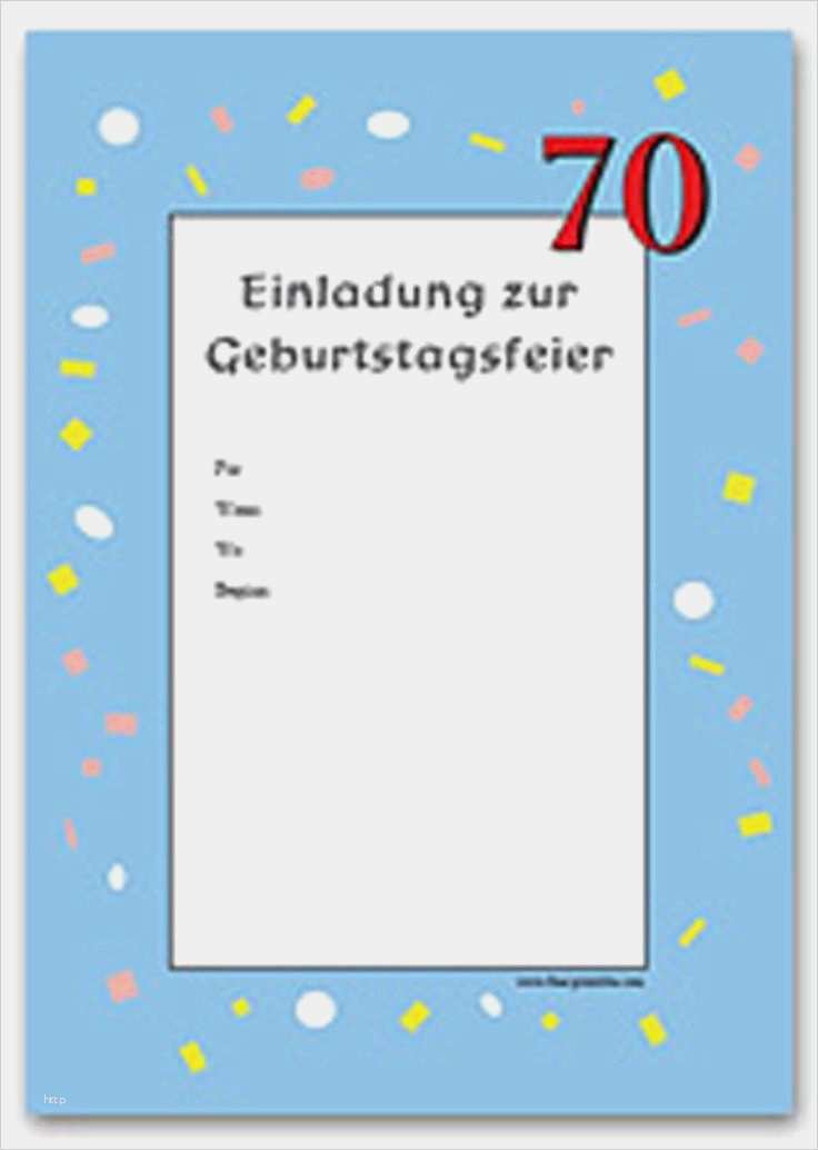 Einladung Kostenlose Vorlage Erstaunlich Einladung 70 Geburtstag Vorlage Kostenlos Word