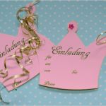 Einladung Krone Vorlage Bewundernswert Ideas De Invitaciones Para Fiestas Infantiles Dale Detalles