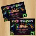 Einladung Lasertag Vorlage Kostenlos Großartig Lasertag Einladungen Kostenlos