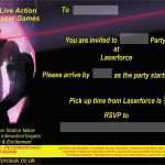 Einladung Lasertag Vorlage Kostenlos Wunderbar Lasertag Einladung Vorlage
