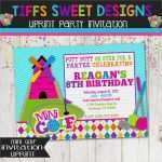 Einladung Minigolf Vorlage Schön Einladung Kindergeburtstag Minigolf