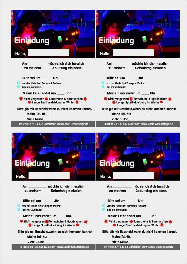 Einladung Nerf Party Vorlage Erstaunlich Vorlage Einladung Lasertag ⋆ Geburtstag Einladung