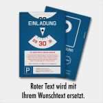 Einladung Parkscheibe Vorlage Angenehm Einladungskarten Als Parkscheibe Bestellen