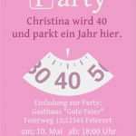 Einladung Parkscheibe Vorlage Genial 40 Einladung Geburtstag Motto Danksagung Krankmeldung