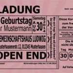 Einladung Parkscheibe Vorlage Inspiration Einladung Geburtstag Einladung Geburtstag 40