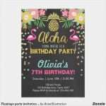 Einladung Party Vorlage Einzigartig Flamingo Party Einladung Tropisches Geburtstag In 2019