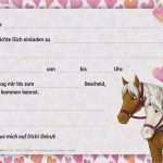 Einladung Pferd Vorlage Großartig Einladung Pferd Vorlage Angenehm Einladungskarten