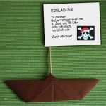 Einladung Piratenparty Vorlage Fabelhaft Einladung Piratenschiff Kinderspiele Welt