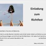 Einladung Richtfest Vorlage Fabelhaft Einladung Zum Richtfest Spruch