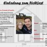 Einladung Richtfest Vorlage Gut Unser Richtfest