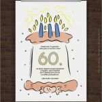 Einladung Runder Geburtstag Vorlage Kostenlos Inspiration Drucke Selbst Kostenlose Einladung Zum 60 Geburtstag