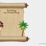 Einladung Schatzkarte Vorlage Kostenlos Fabelhaft Piraten Kindergeburtstag Einladungen Vorlagen Kostenlos