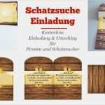 Einladung Schatzsuche Vorlage Bewundernswert Einladung Schatzsuche ⋆ Kindergeburtstag Planen