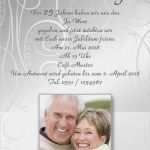 Einladung Silberhochzeit Vorlage Schönste Einladung & Einladungskarten Silberhochzeit Dankeskarten