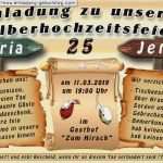 Einladung Silberhochzeit Vorlage Süß originelle Einladungskarten Für Ihre Silberhochzeit