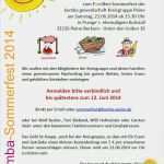 Einladung sommerfest Vorlage Word Bewundernswert Einladung Familien sommerfest 2014