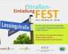 Einladung Straßenfest Vorlage Angenehm Schon Einladung Strassenfest Fur Erstaunlich Einladung