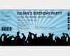 Einladung Ticket Vorlage Elegant Einladungskarten Als Ticket Geburtstag Vintage