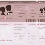 Einladung Ticket Vorlage Erstaunlich Bordkarte Ticket Hochzeit Einladung Vorlage