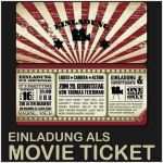 Einladung Ticket Vorlage Kostenlos Fabelhaft Filmklappe Einladung Vorlage Kostenlos – Faylandung