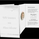 Einladung Trauerfeier Vorlage Genial Trauerkarte Vogel Am Fluss Klappkarte Danksagung Trauerfeier