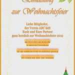 Einladung Weihnachten Vorlage Inspiration Einladungen Weihnachten Kostenlos – Travelslow