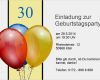 Einladung Zum 30 Geburtstag Vorlagen Elegant Einladungskarten Vorlagen