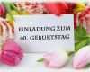 Einladung Zum 40 Geburtstag Vorlagen Neu Einladung Zum 40 Geburtstag