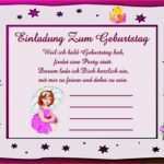 Einladung Zum Geburtstag Vorlage Erstaunlich Vorlage Einladung Geburtstag