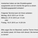 Einladung Zum Probearbeiten Nach Vorstellungsgespräch Vorlage Bewundernswert Erste Einladung Zum Vorstellungsgespräch Erhalten Wie