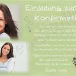 Einladung Zur Konfirmation Vorlagen Genial Einladungskarten Konfirmation Vorlagen Konfirmation