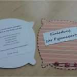 Einladung Zur Pyjamaparty Vorlagen Bewundernswert Die Bastel Elfe Das Bastelportal Mit Ideen Und Einem