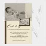 Einladung Zur Taufe Vorlage Wunderbar Einladung Zur Taufe Mit Foto Online Bestellen