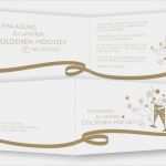Einladungen Goldene Hochzeit Vorlagen Kostenlos Inspiration Einladungskarten Goldene Hochzeit