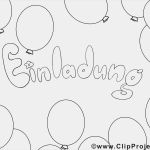 Einladungen Gratis Vorlagen Hübsch Einladung Malvorlage