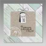 Einladungskarte 30 Geburtstag Vorlage Schönste Einladungskarte Vintage Zum 30 Geburtstag Bestellen