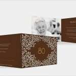 Einladungskarte 80 Geburtstag Vorlage Hübsch Einladung Zum 80 Geburtstag Einladungskarten Gestalten