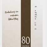 Einladungskarte 80 Geburtstag Vorlage Luxus Einladungskarte 80 Geburtstag