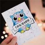 Einladungskarte Eule Vorlage Schönste Einladungskarte Eule Selber Basteln