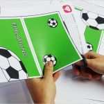 Einladungskarte Fussball Ticket Vorlage Elegant Fußball Einladungskarte Mit torwand Balloonasblog