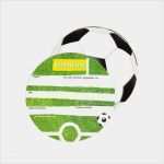 Einladungskarte Fussball Ticket Vorlage Gut Einladungskarten Fussball 6 Stück Online Kaufen