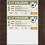 Einladungskarte Fussball Ticket Vorlage Inspiration Drucke Selbst Kostenloses Vip Fussball Ticket