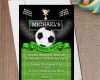 Einladungskarte Fussball Ticket Vorlage Inspiration Einladungskarte Fussball Ticket Vorlage