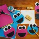 Einladungskarte Krümelmonster Vorlage Best Of Krümelmonster Einladungskarten – Gabelschereblog